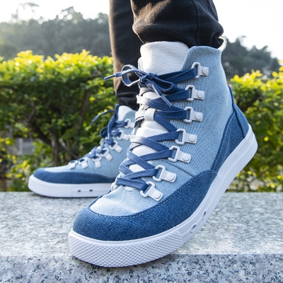 2111牛仔帆布鞋高帮